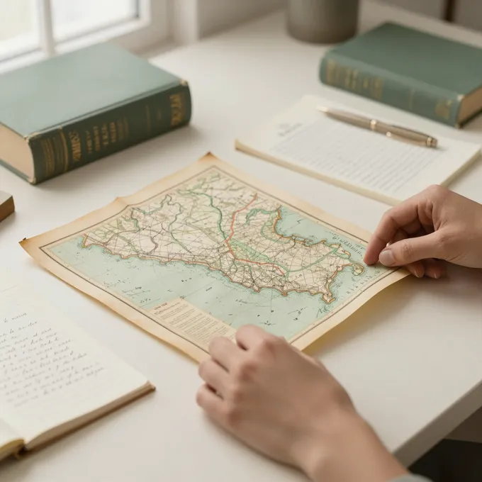 Researching the value of an antique maps piece