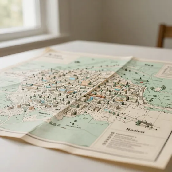 Antique city & town plans