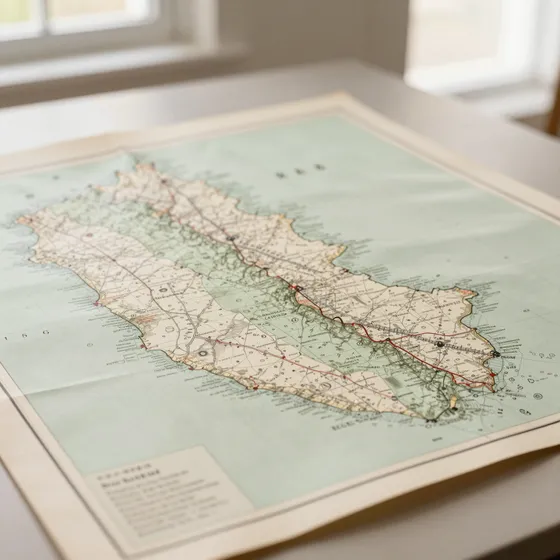 Antique county & regional maps