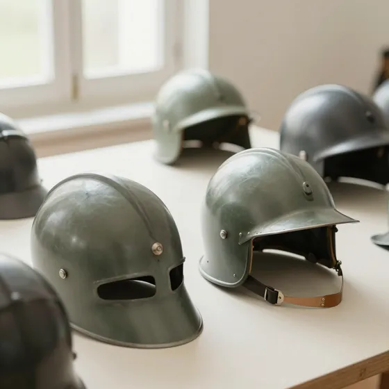 Antique helmets & headgear