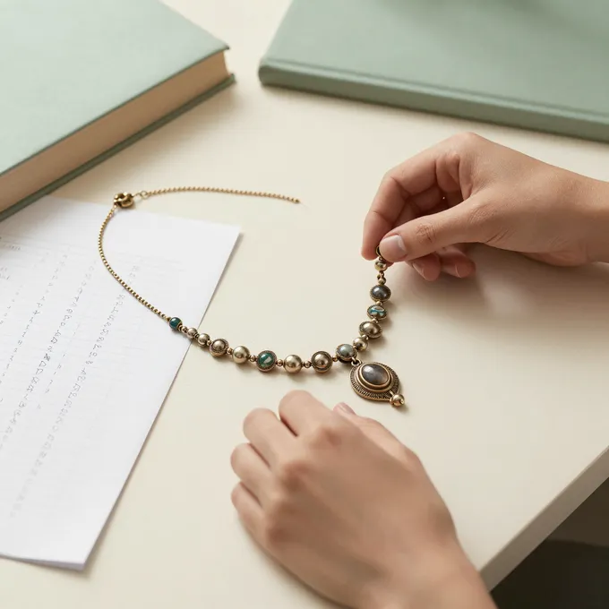 Researching the value of an antique necklaces piece