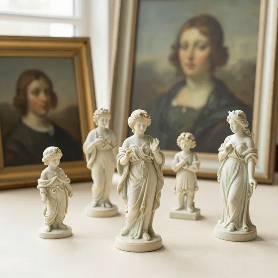 Antique portraits & figures