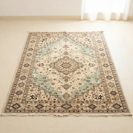 Antique tabriz & kashan rugs