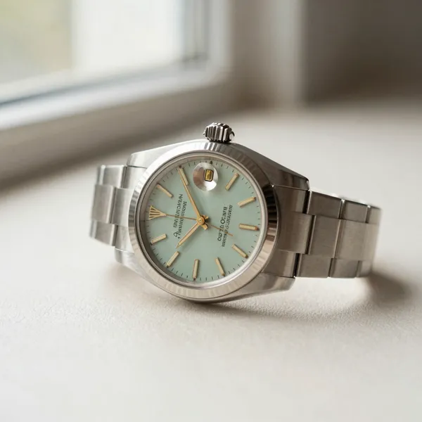 Illustrative: 1980s Oyster Perpetual Air-King ref. 5500 in steel with original dial