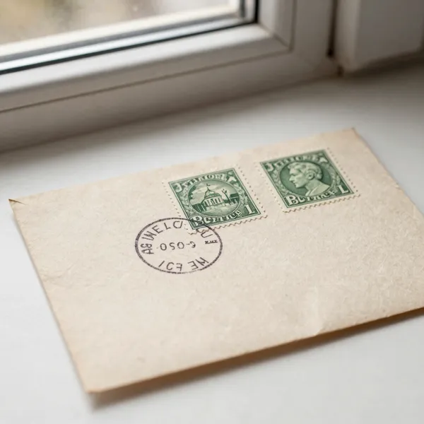 Illustrative: a used 19th-century German states issue with a clear town postmark on a folded letter