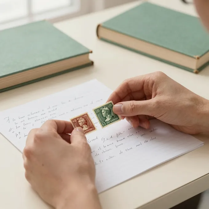 Researching the value of an antique stamps piece